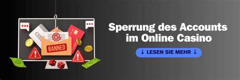 sperren online casino